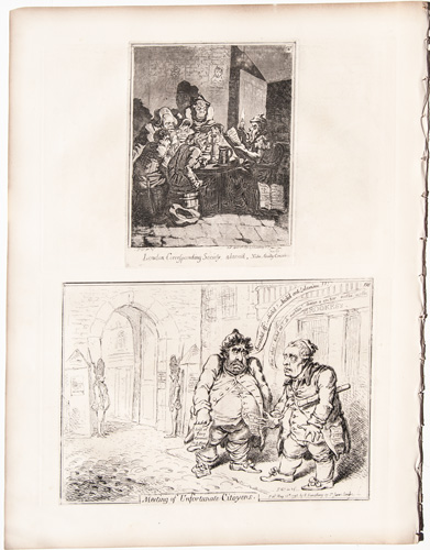 Original Gillray London Corresponding Society Alarmed 



Meeting of Unfortunate Citoyens